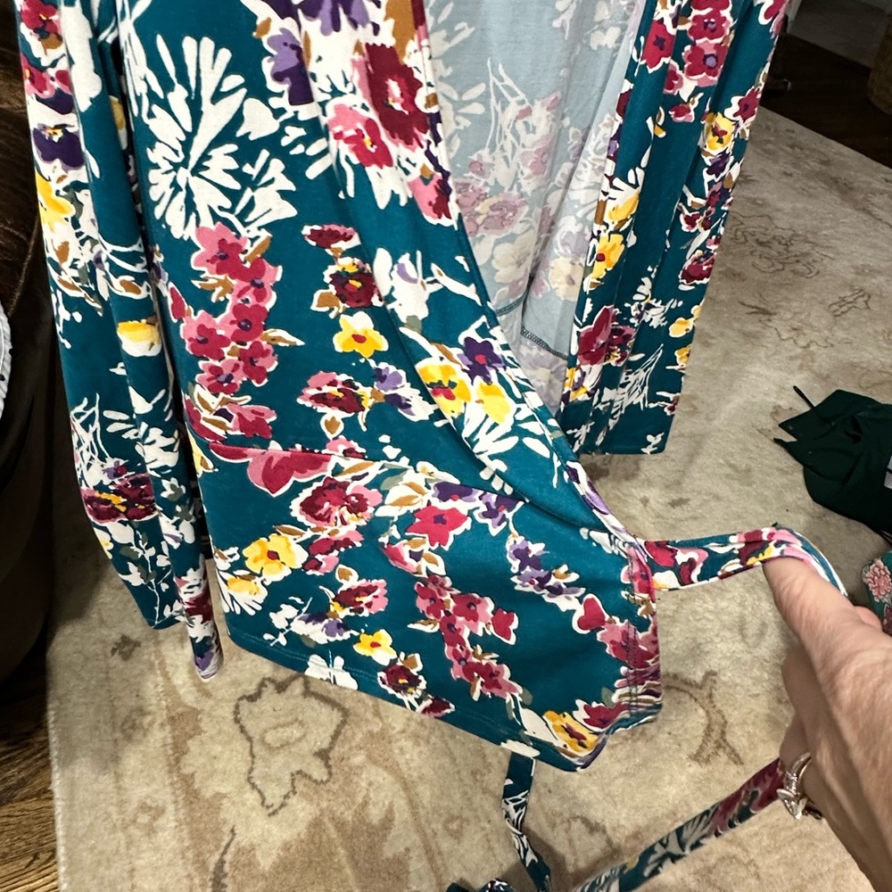 Wrap Blouse - image 2